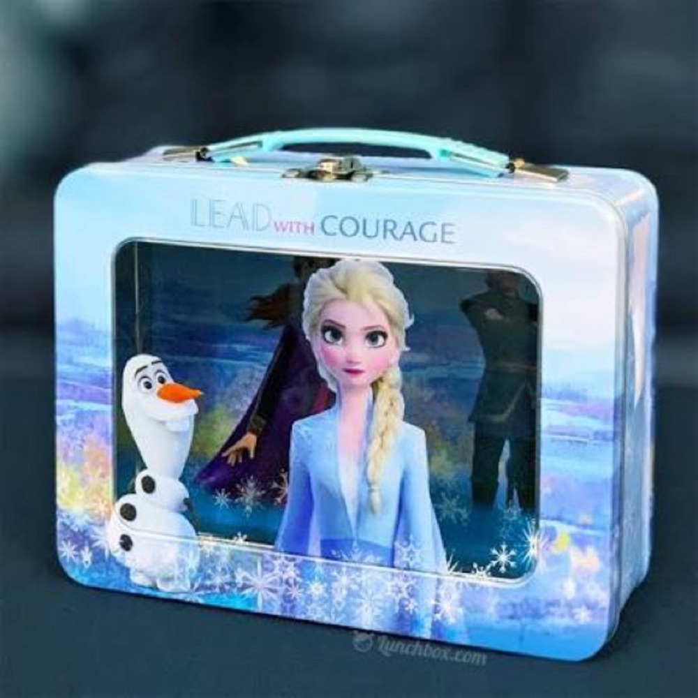 Disney Frozen Tin Lunch Box with Window